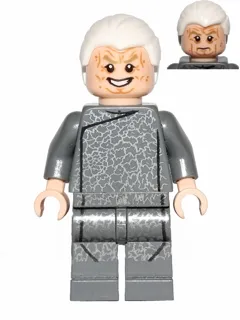 Chancellor Palpatine - Dark Bluish Gray Outfit, White Combed Hair