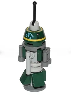Astromech Droid, R1-G4, Decorated Truncated Cone