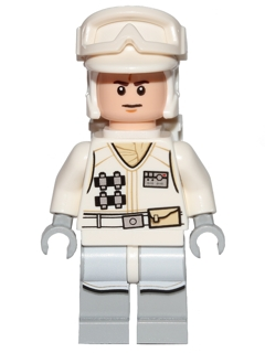 Hoth Rebel Trooper White Uniform (Frown)