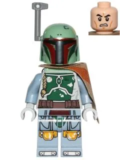 Boba Fett - Pauldron Cloth with Dark Orange Stripe Pattern