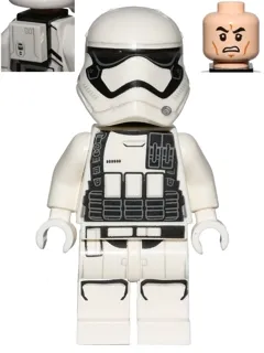 First Order Heavy Assault Stormtrooper (Rounded Mouth Pattern) - Backpack, Ammo Pouch Print