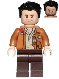 Poe Dameron (Medium Nougat Jacket, Hair)