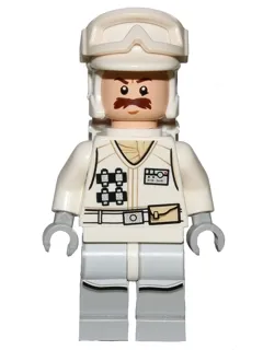 Hoth Rebel Trooper White Uniform (Moustache)