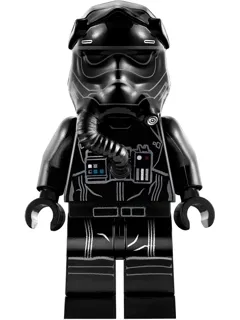 First Order TIE Pilot, Three White Lines on Helmet