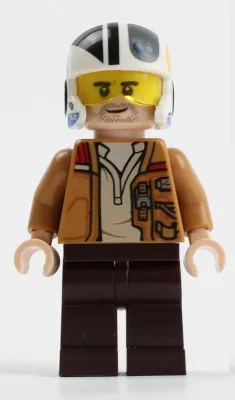 Poe Dameron (Medium Nougat Jacket, Helmet)