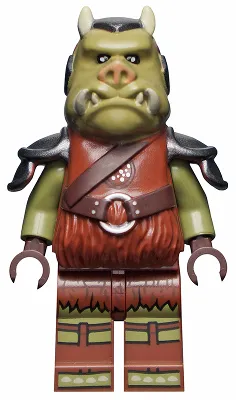 Gamorrean Guard - Olive Green, Reddish Brown Legs