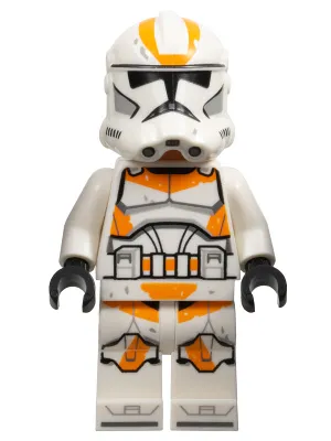 Clone Trooper, 212th Attack Battalion (Phase 2) - White Arms, Dirt Stains, Nougat Head, Helmet with Holes