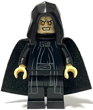 Emperor Palpatine - Spongy Cape, Hood Basic, Yellow Eyes