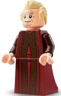 Chancellor Palpatine - Dark Red Outfit, Skirt, Tan Hair