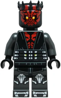 Darth Maul - Printed Legs with Silver Armor, Eyes without Black Pupils