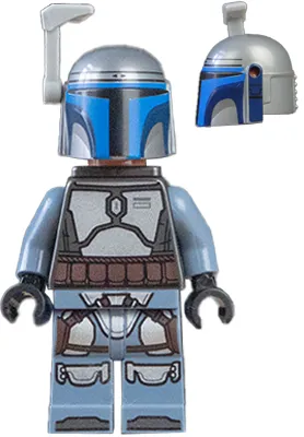 Jango Fett - Nougat Head, Plain Arms, Helmet with Black Detail Lines on Left Side