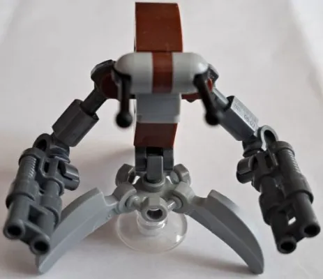 Droideka (Destroyer Droid) - Light Bluish Gray Claws and Plate 1 x 2