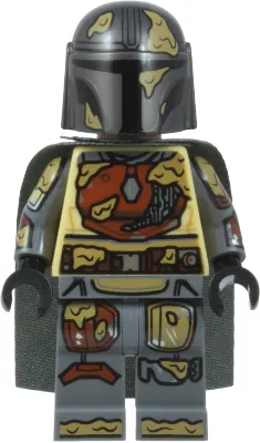 The Mandalorian / Din Djarin / 'Mando' - Brown Durasteel Armor, Printed Arms, Dark Tan Mud Splotches