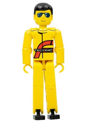 Technic Figure Yellow Legs, Yellow Top (Power Puller Driver) (4142664)