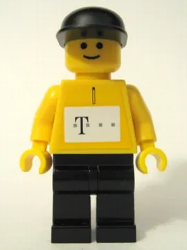 German Telekom Racing Cyclist Yellow - with Torso Stickers