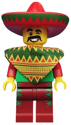 Taco Tuesday Guy, The LEGO Movie (Minifigure Only without Stand and Accessories)