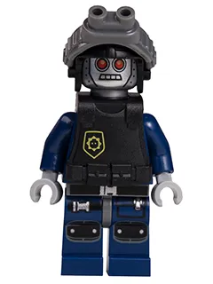 Robo SWAT - Aviator Cap with Goggles, Body Armor Vest