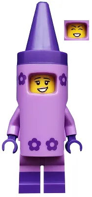 Crayon Girl, The LEGO Movie 2 (Minifigure Only without Stand and Accessories)