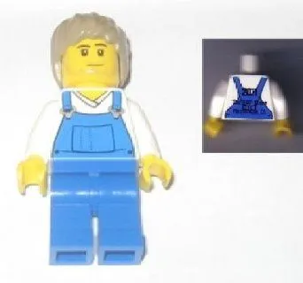 LEGO Brand Store Male, Blue Overalls - Pleasanton