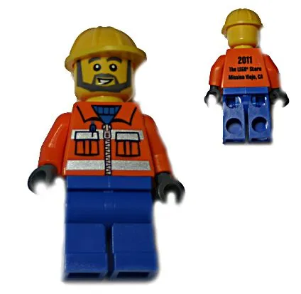 LEGO Brand Store Male, Construction Worker - Mission Viejo, CA