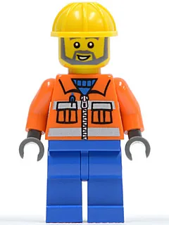 LEGO Brand Store Male, Construction Worker - London, England (Westfield Stratford)