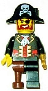 LEGO Brand Store Male, Pirate Captain Brickbeard - Nashville