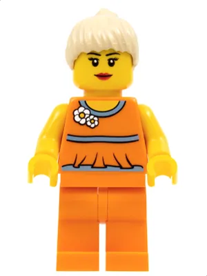 LEGO Brand Store Female, Orange Halter Top - Saarbrücken, Germany