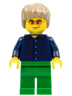LEGO Brand Store Male, Plaid Button Shirt (no back printing) {Manchester}