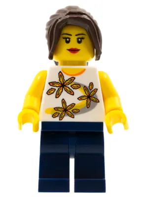 LEGO Brand Store Female, Yellow Flowers - Paris, France (So Ouest)