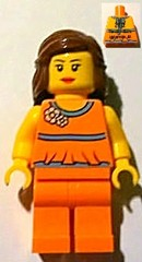 LEGO Brand Store Female, Orange Halter Top - Alpharetta, GA