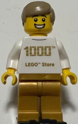 LEGO Brand Store Grand Opening San Antonio, 1000th LEGO Store - Dark Tan Short Hair