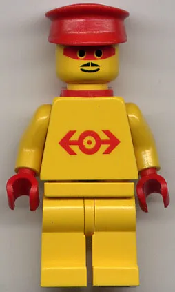 LEGO Loco Super Station Master with Red Plastic Cape