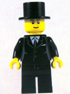 Suit Black, Top Hat, Black Legs (Undetermined Eyebrows)