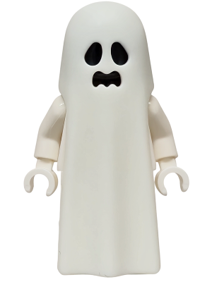 Ghost with Wavy Mouth
