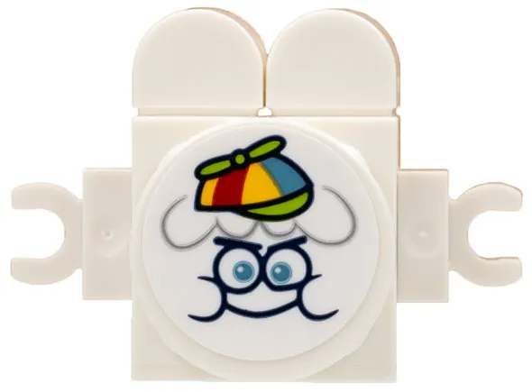 Cloud Baby - White with Sticker 1