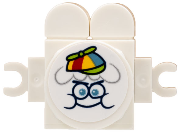 Cloud Baby - White with Sticker 1