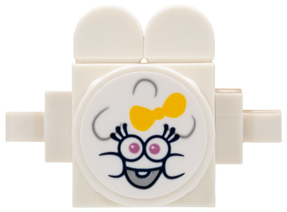 Cloud Baby - White with Sticker 2