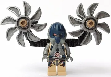 Psyclone with Parachute Backpack and Attachments