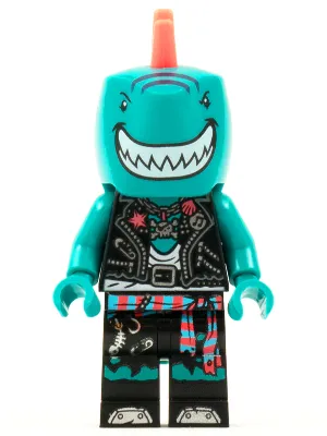 Shark Singer, Vidiyo Bandmates, Series 1 (Minifigure Only without Stand and Accessories)