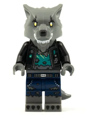 Werewolf Drummer, Vidiyo Bandmates, Series 1 (Minifigure Only without Stand and Accessories)