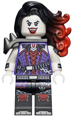 Vampire Bassist, Vidiyo Bandmates, Series 2 (Minifigure Only without Stand and Accessories)