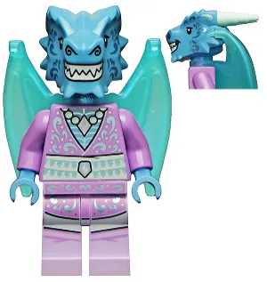 Dragon Guitarist, Vidiyo Bandmates, Series 2 (Minifigure Only without Stand and Accessories)