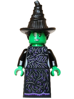 Elphaba - Minifigure, Black Dress, Hat