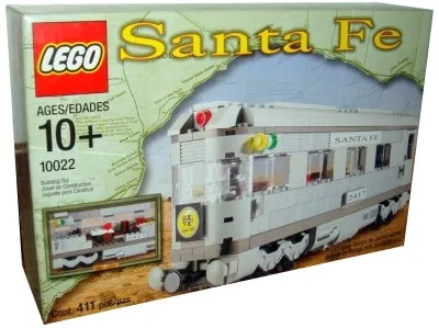 Santa Fe Cars - Set II (dining, observation, or sleeping car)
