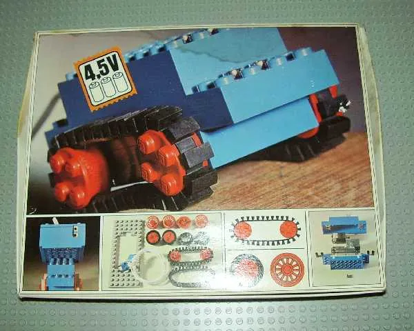 4.5V Motor Set with Rubber Tracks