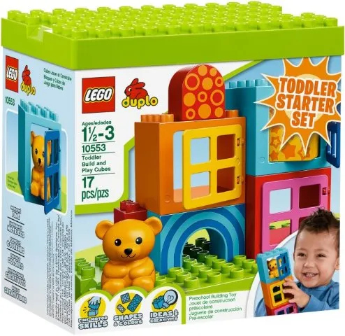 Toddler Build and Play Cubes