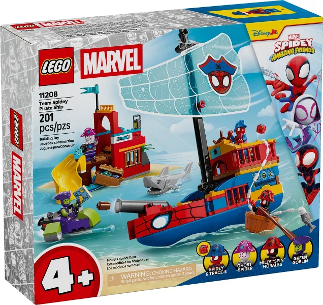 Team Spidey Pirate Ship