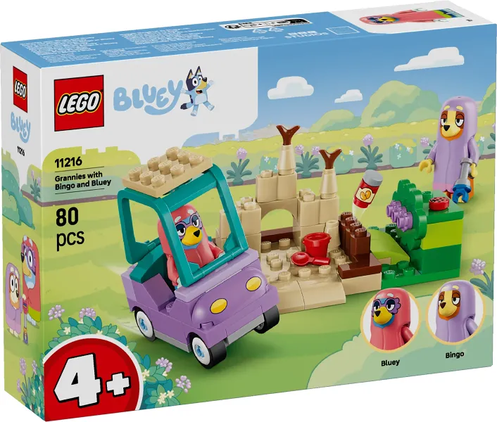 Grannies with Bingo and Bluey