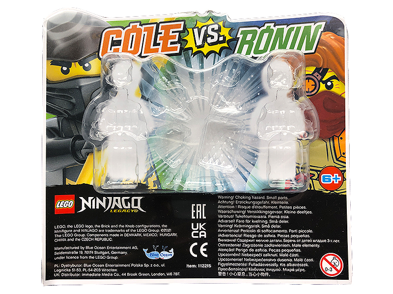 Cole vs. Ronin blister pack
