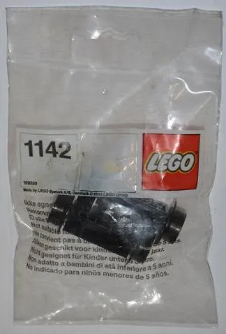Wheel Bricks with Small Black Train-Wheels